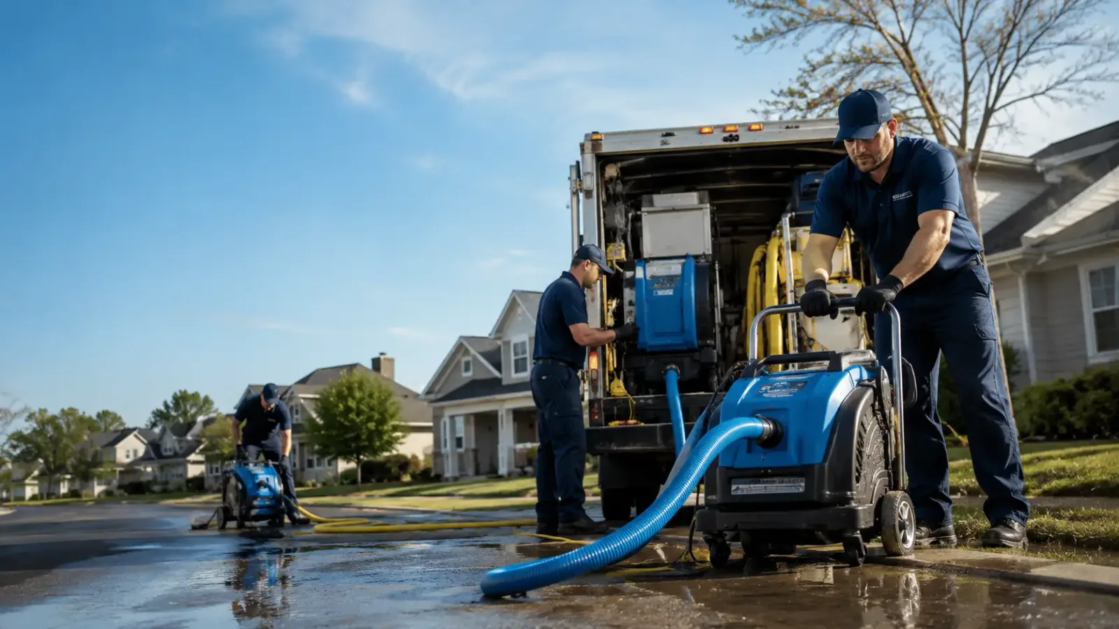 Flood Damage Cleanup in Protection, KS